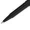 Uni-Ball Stick Roller Ball Pen, Micro 0.5mm, Black Ink, Black Matte Barrel, Dozen